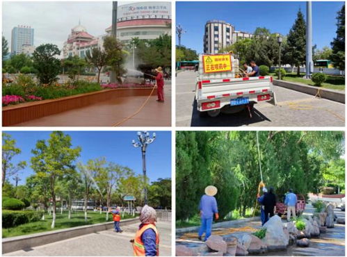 園林綠化大隊(duì)開(kāi)展統(tǒng)防統(tǒng)治工作 鞏固綠色文明成果